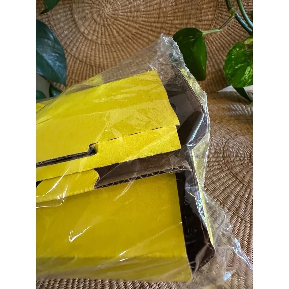 Yellow Cardboard DIY Lego costume pieces